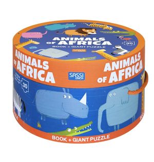 ANIMALES DE AFRICA(CAJA REDONDA)
