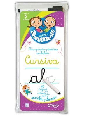 ABREMENTE PARA ESCRIBIR Y BORRAR - CURSIVA