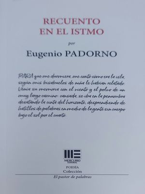 RECUENTO EN EL ISTMO (2ED. AUMENTADA Y REVISADA)