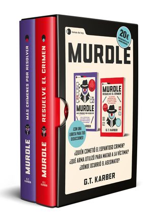 ESTUCHE MURDLE: VOL.1 + VOL.2 + LIBRETA DE DEDUCCIONES