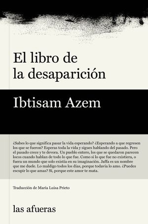 EL LIBRO DE LA DESAPARICI�N